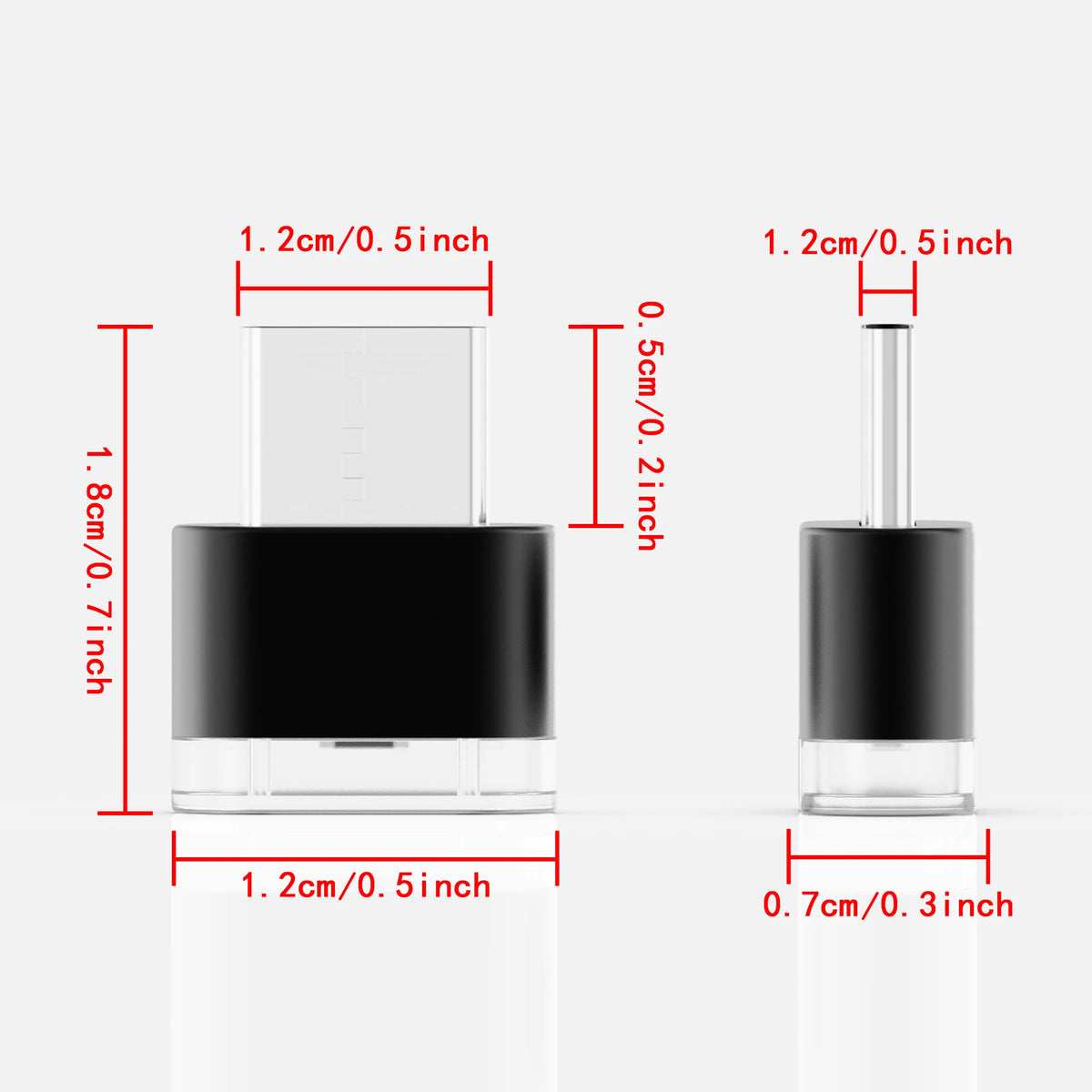 4PCS type-c Interface Ambient Ligh USB Interior Plug Play