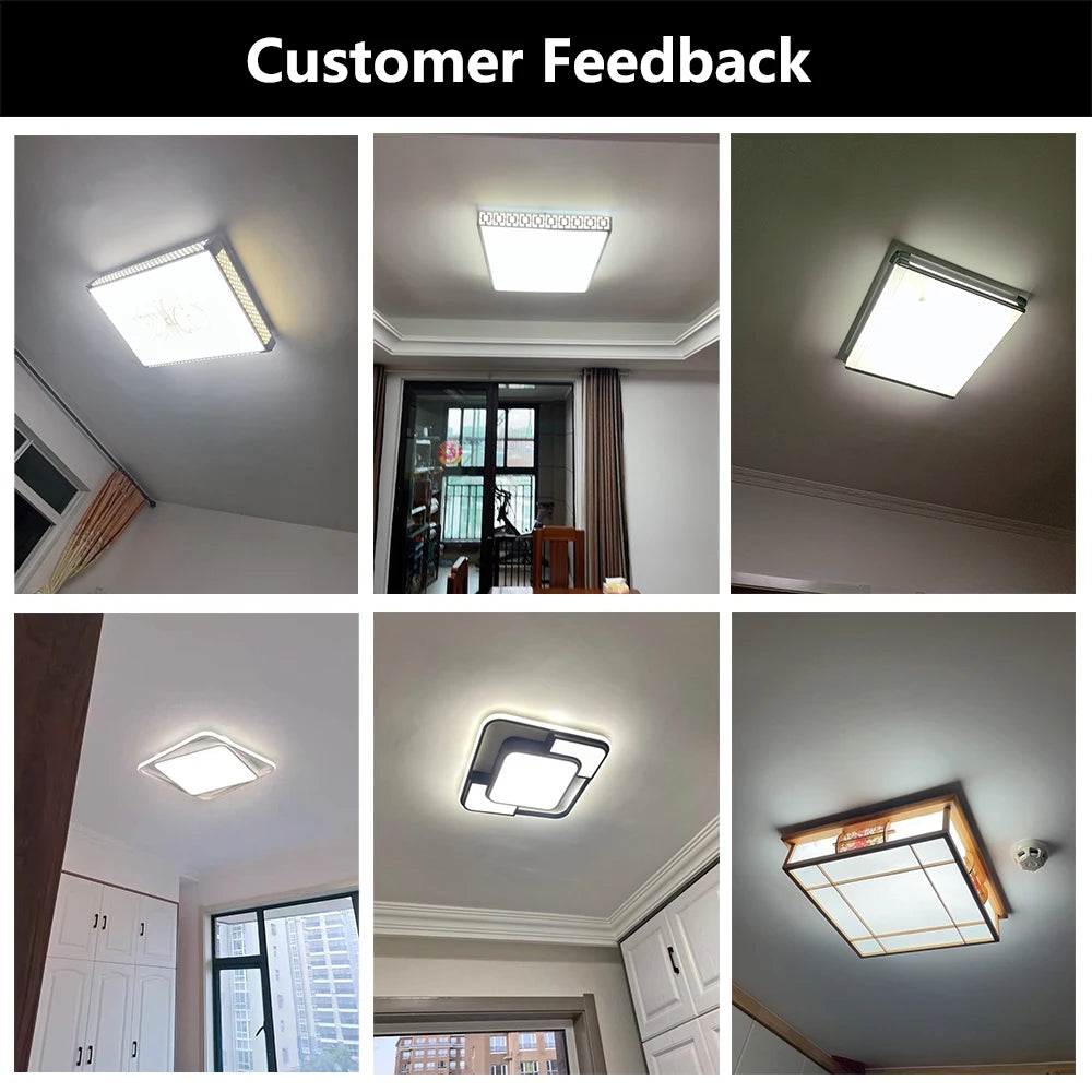 For Ceiling Light 22CM 31CM 41CM Bar Module 220V 52CM Brightness
