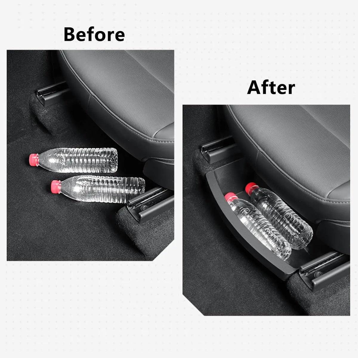 For Tesla Model Y Juniper 2025 Front Under SEAT Storage Box Tpe