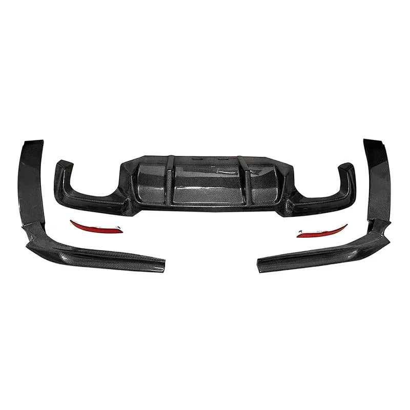 For BMW 5 Series M5 F10 F18 Carbon Fiber Back Lip Rear Bumper