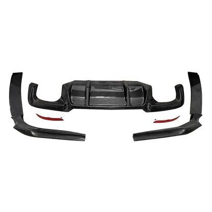 For BMW 5 Series M5 F10 F18 Carbon Fiber Back Lip Rear Bumper