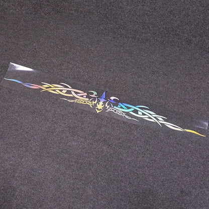 For Auto Waterproof Angel Wings Totem Sticker Line Stitching