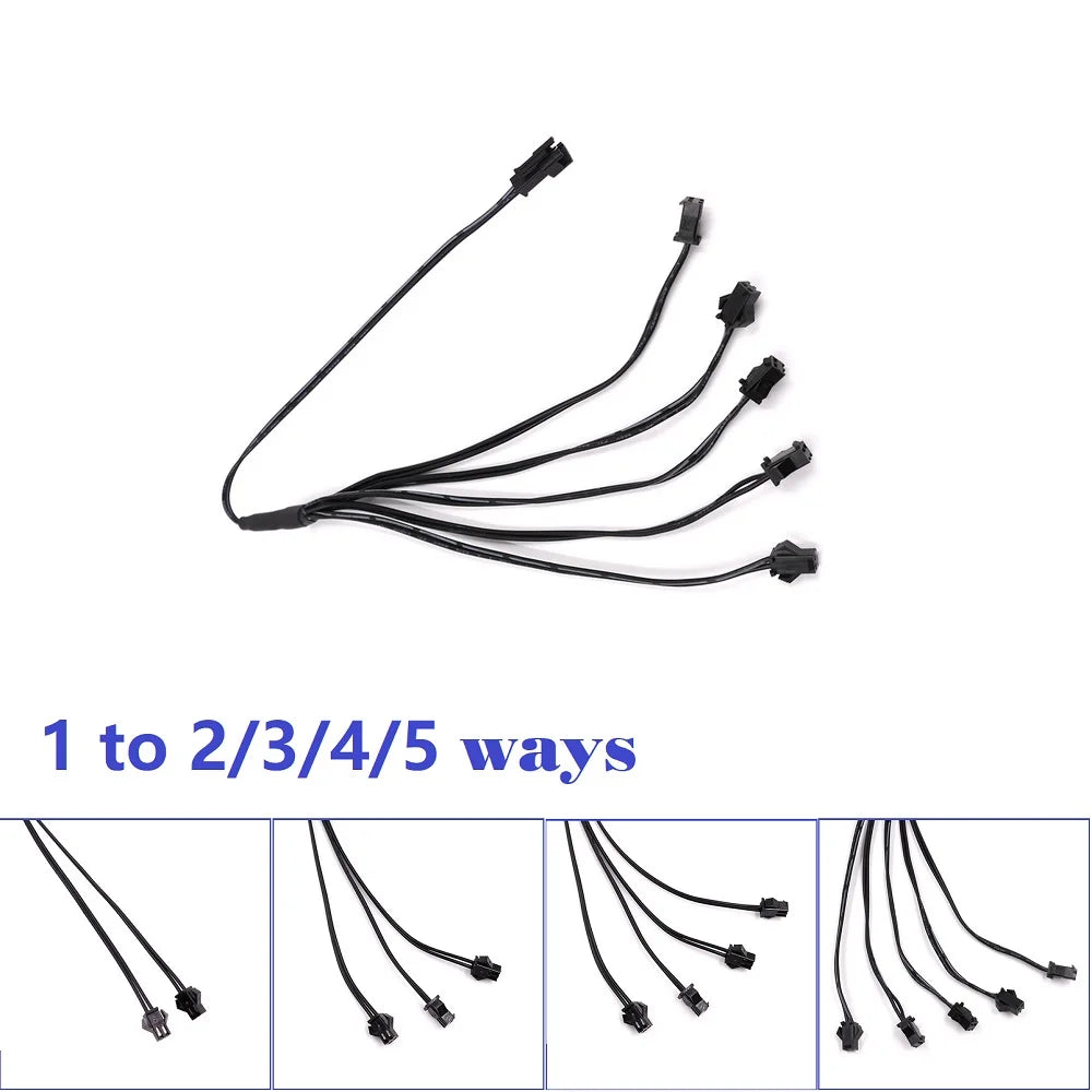 1M El Wire Strip Battery USB Switch Neon Glowing