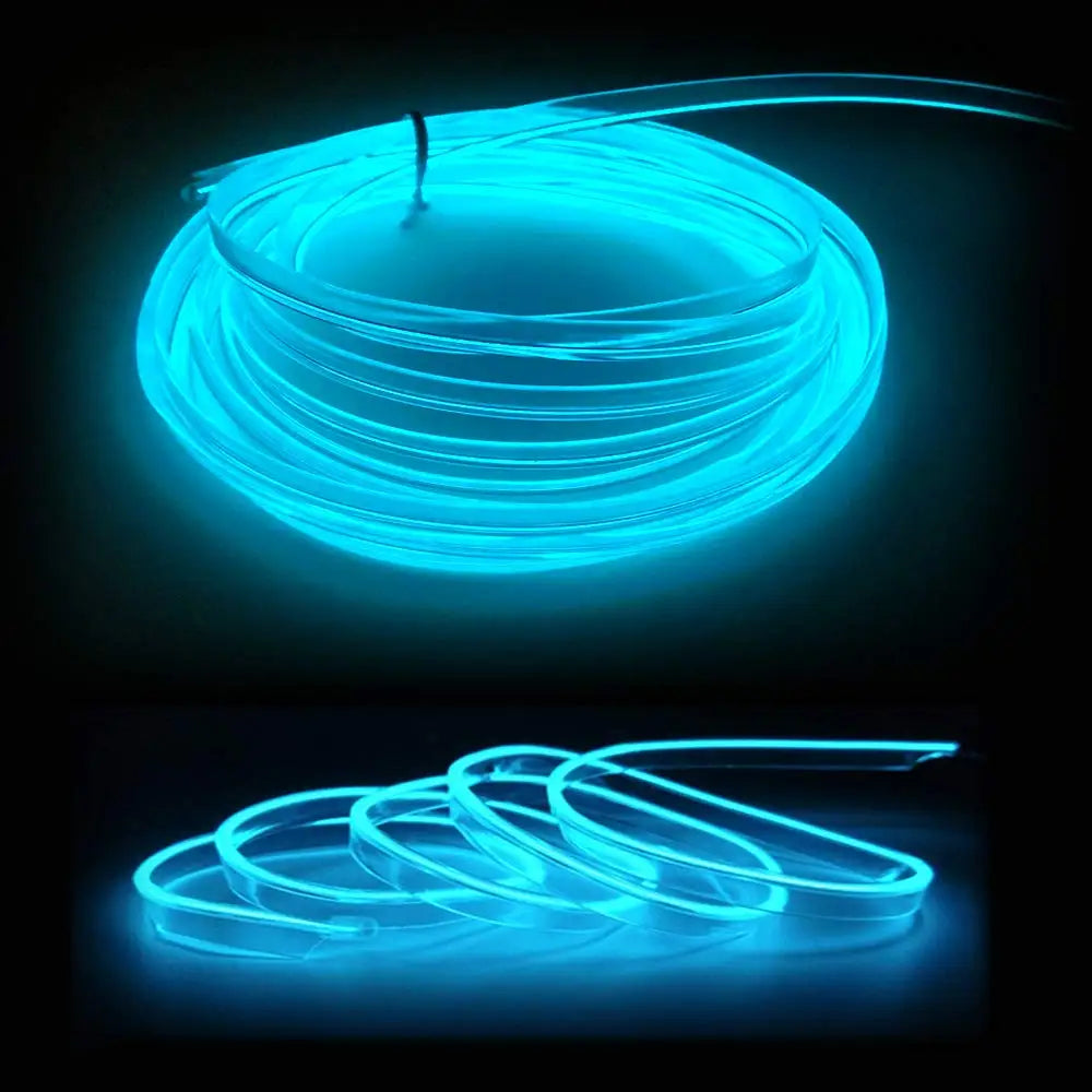 For Auto Diy Ambient Lighting Kits 5M Interior Strip Neon