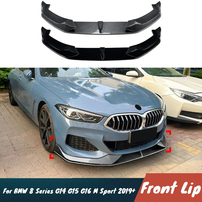 For BMW 8 Series G14 G15 G16 M Sport 2019 Front Bumper Lip Chin