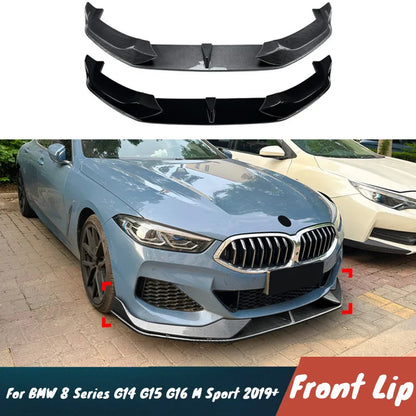 For BMW 8 Series G14 G15 G16 M Sport 2019 Front Bumper Lip Chin