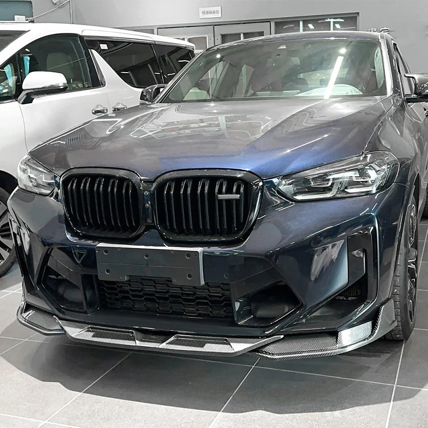 For BMW X3M X4M F97 F98 Lci 2022-2025 Front Bumper Spoiler Lip