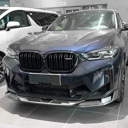 For BMW X3M X4M F97 F98 Lci 2022-2025 Front Bumper Spoiler Lip