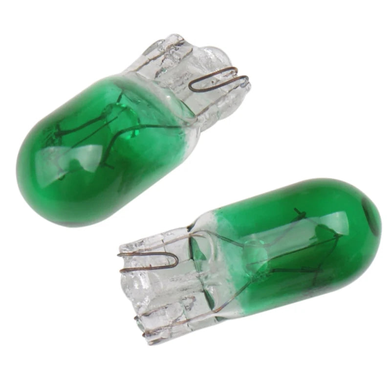 20PCS T5 1.2w 2W W3W T10 W5W Halogen Instrument