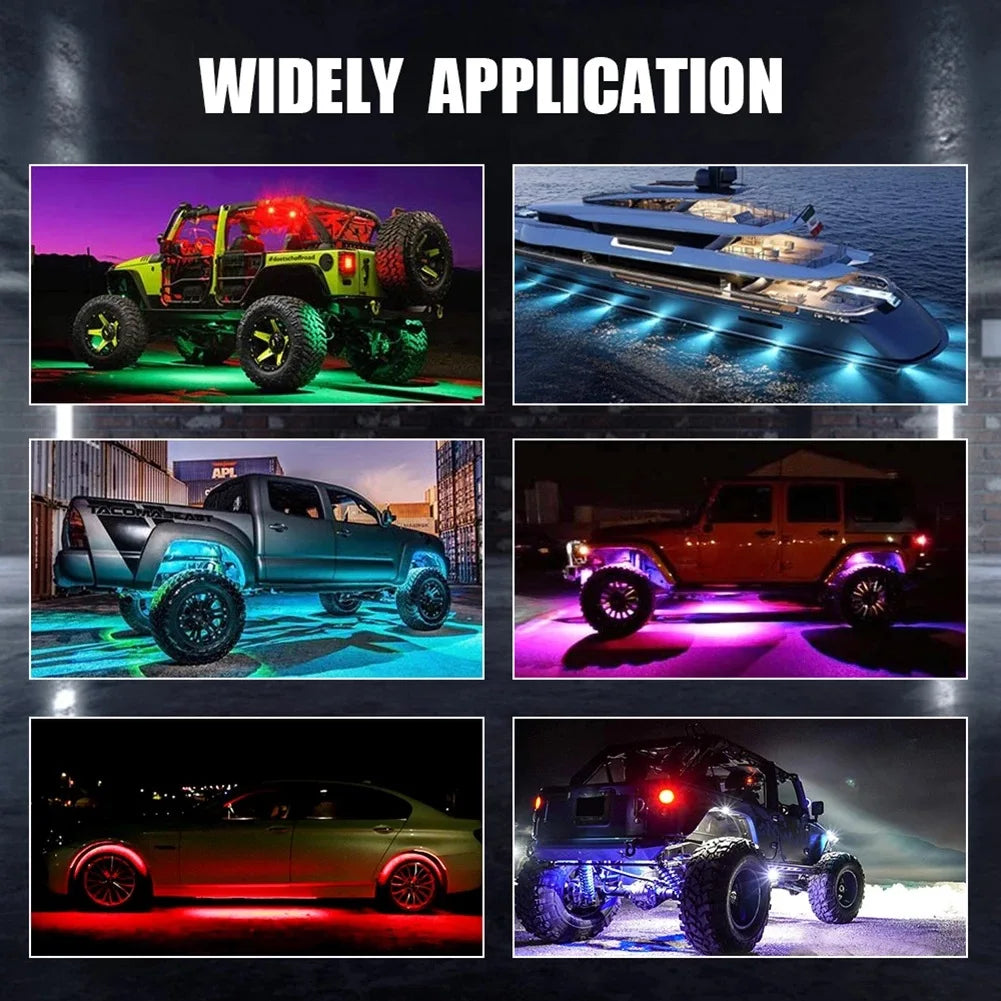 Kit Interior Ambient off-road Truck ATV Neon Chassis