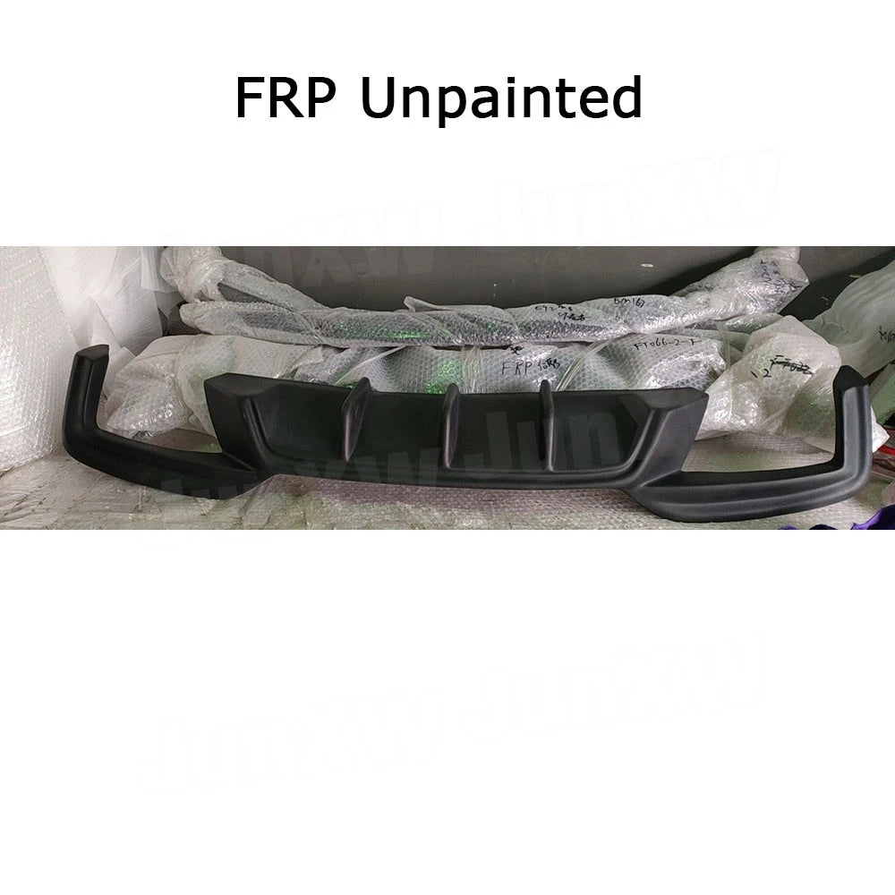 For BMW 6 Series F06 F12 Carbon Fiber Rear Diffuser Fit F13 640I