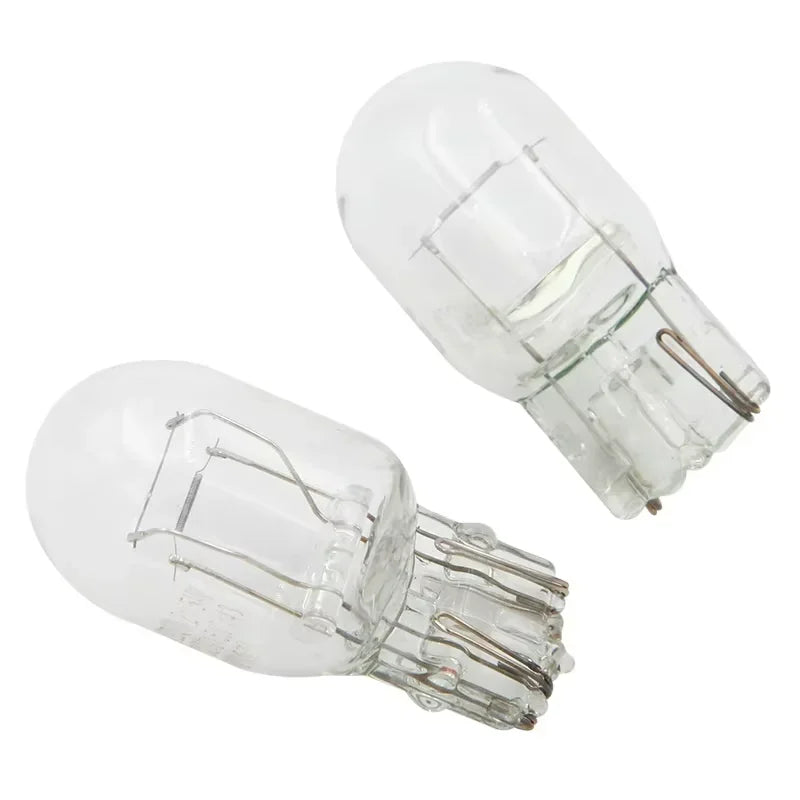 10PCS T20 7443 7440 Signal W21 5W Halogen Clear