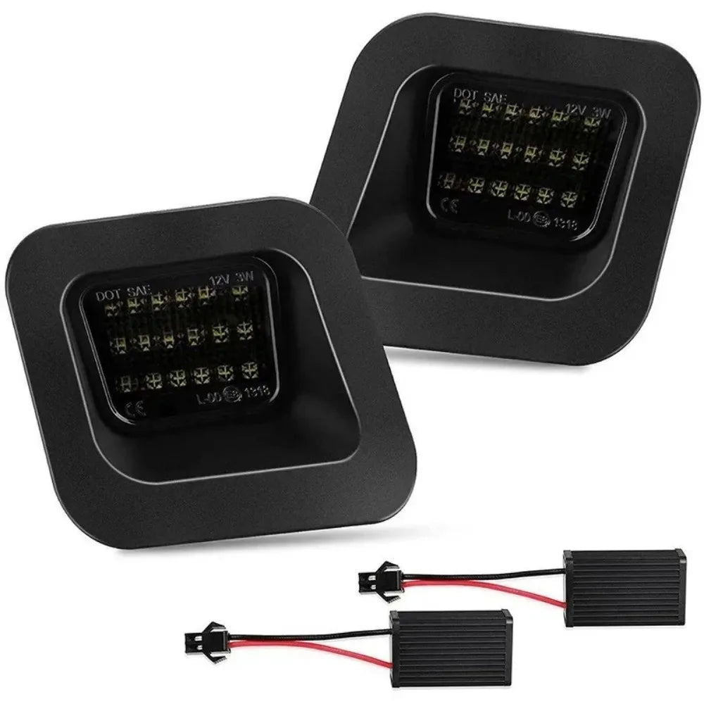 For Tag Lamp Assembly 1500 2500 Pair Plate License 3500 Pickup