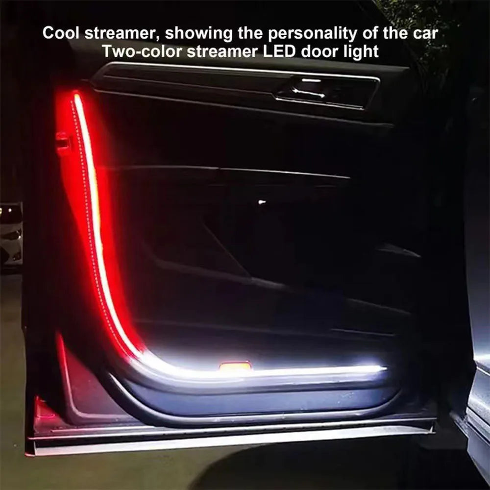 1.2m Door Warning Bar anti-collision Red Flash Strip Welcome