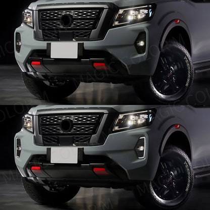 For Nissan Navara NP300 Frontier 2020 Drl 2021 2022 Daytime