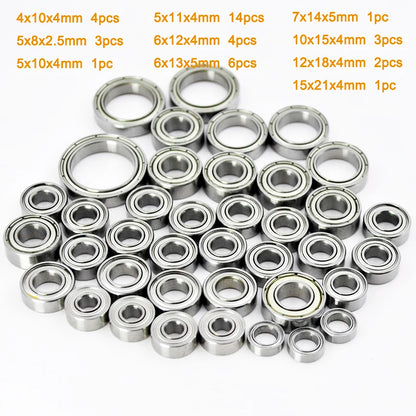 For TRX-4 TRX4 Bronco 1 10 39PCS Miniature Bearing Kit Rc
