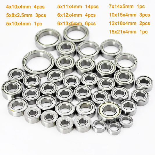 For TRX-4 TRX4 Bronco 1 10 39PCS Miniature Bearing Kit Rc