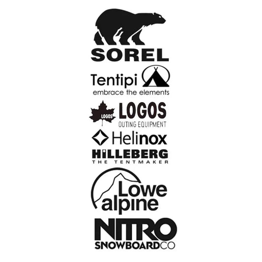 7PCS Outdoor Camping off-road Stickers Body Window Windshield