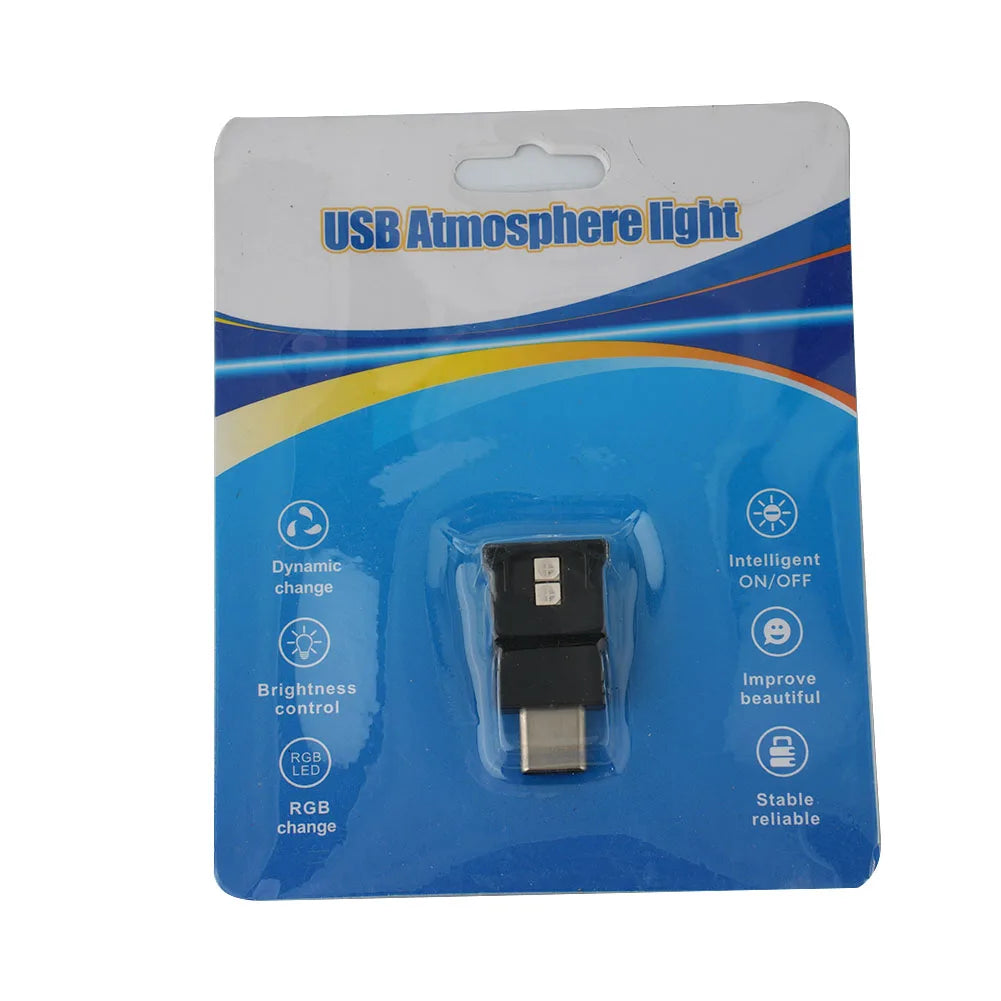 type-c usb-c Flexible Interior MINI Neon Parts Ambient Atmosphere