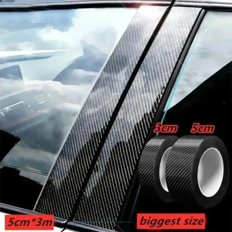 Carbon Fiber Sticker Paste Threshold Protective Film Anti Scratch