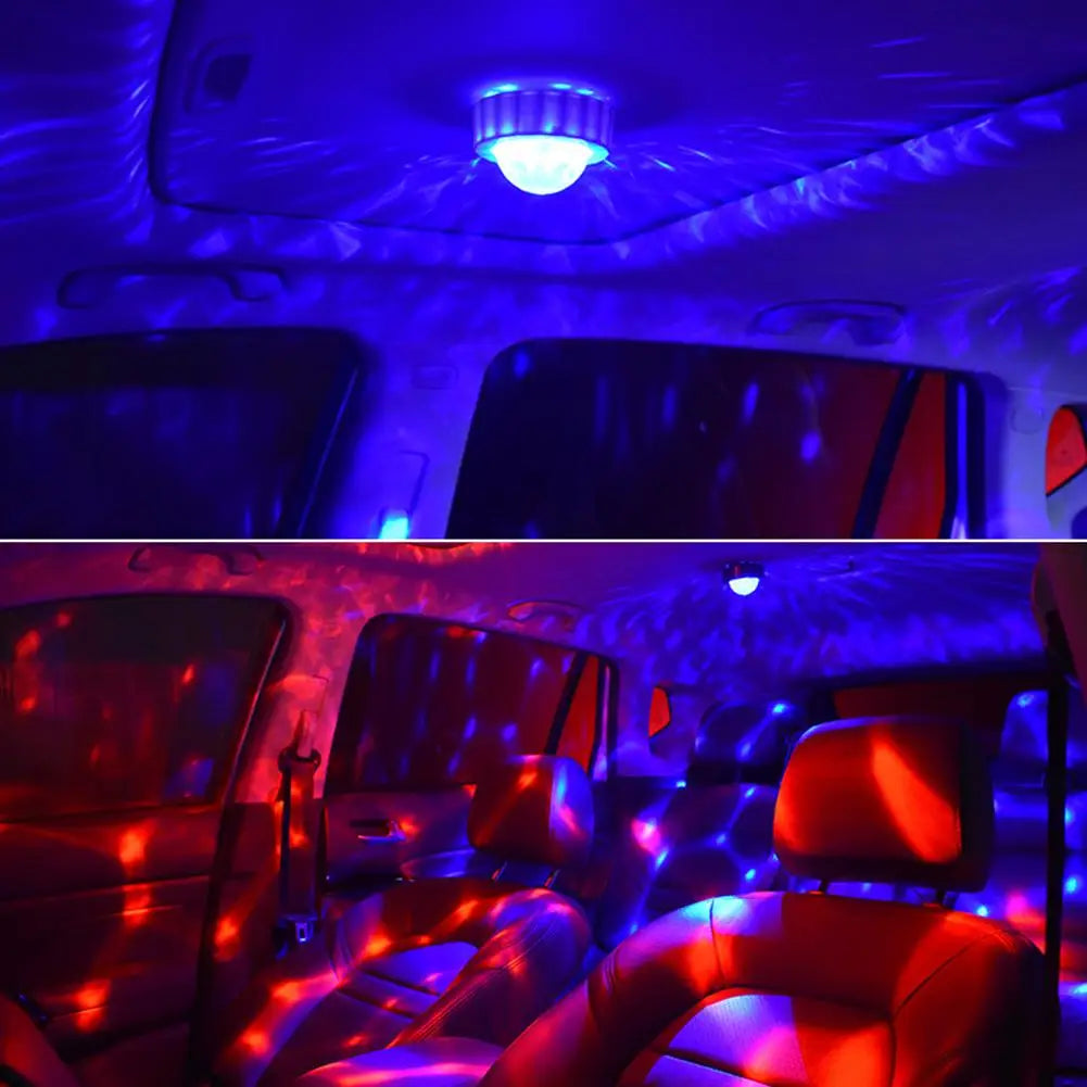Atmosphere Voice Activated Disco Ball USB Rechargeable Interior