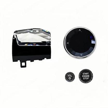 For BMW 2 3 4 Series Rhd Crystal Gear Paddle Shifter Lever Knob