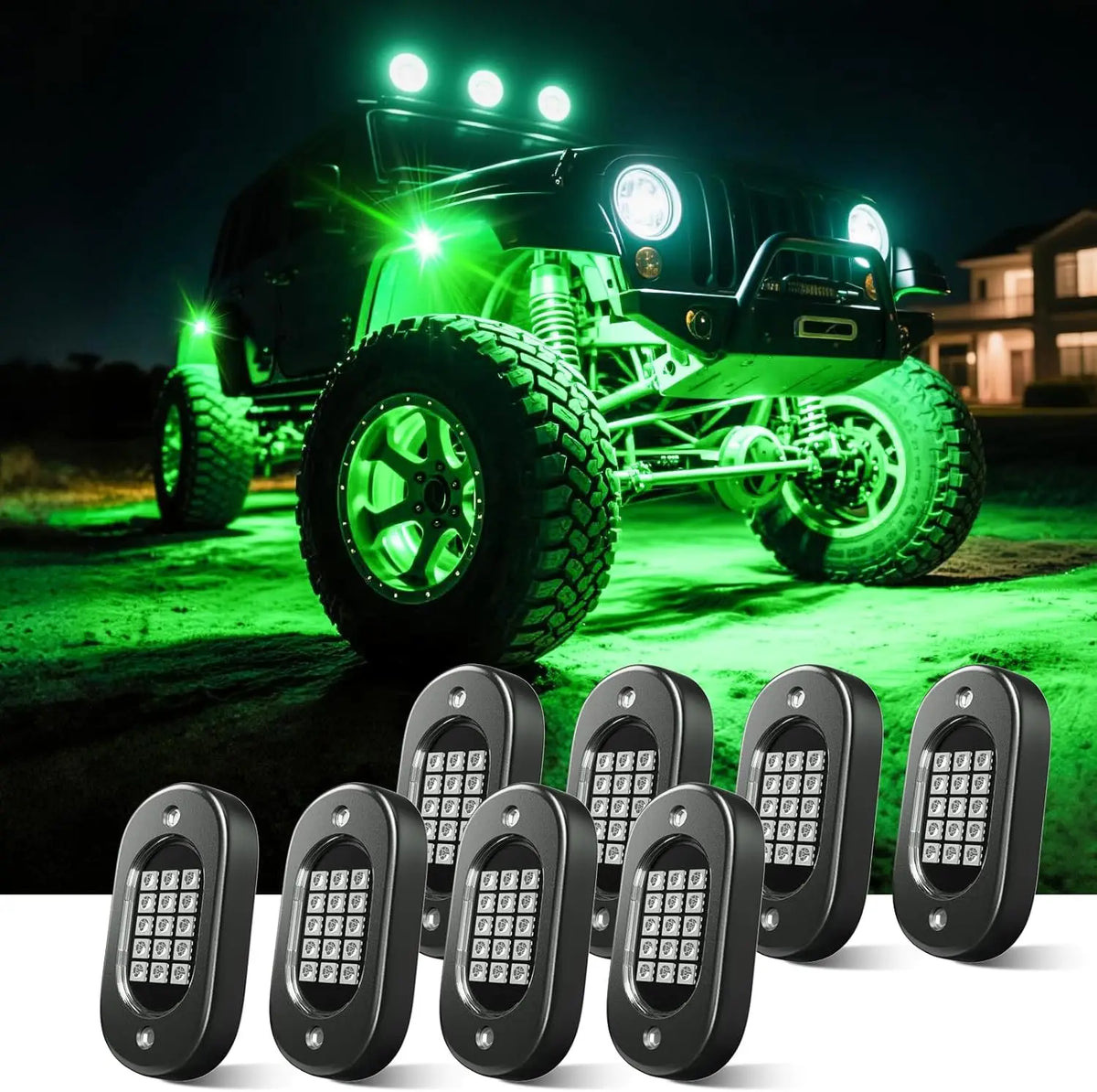 For Pickup high-end RGB Rock APP Bright Multilcolor Waterproof