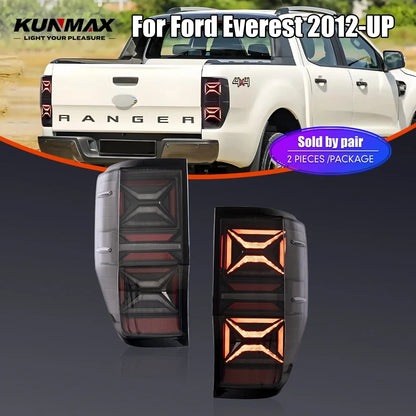For Ford Everest 2012-UP Drl Reverse Pair Tail Brake Turning