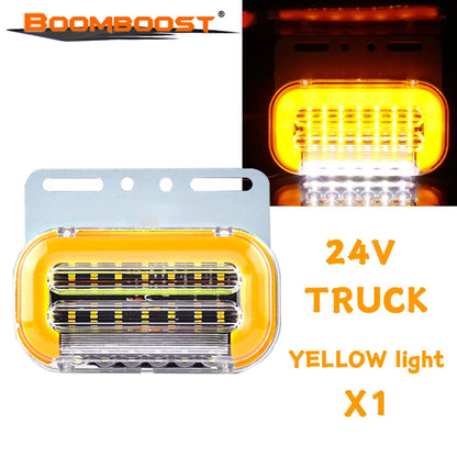24V IP67 Waterproof Flowing Ground Side Super Bright Truck