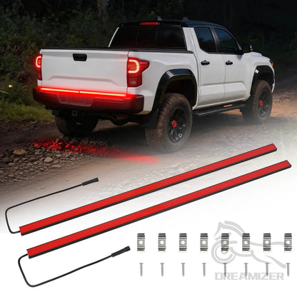 2PCS In Tailgate Bar Inch Aluminum 756leds Truck Strip