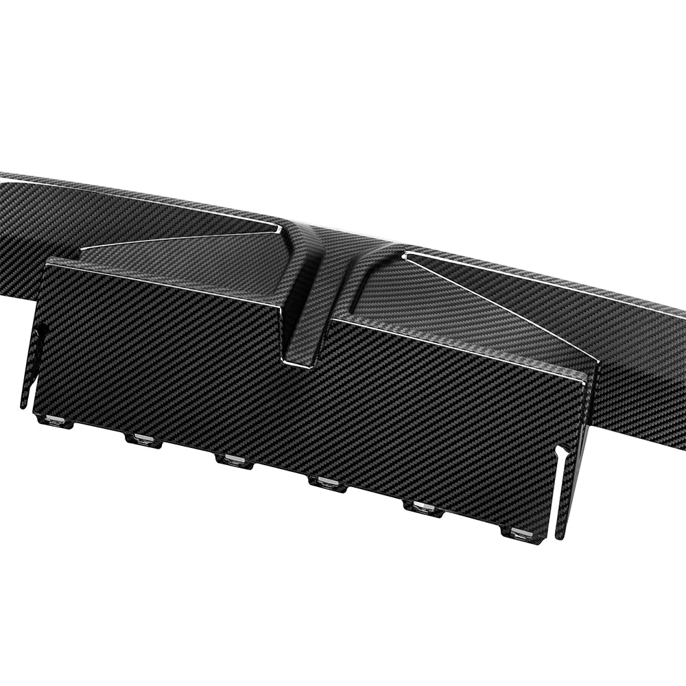 For BMW M2 Series G87 Cs Real Dry Carbon Fiber Rear Diffuser Lip