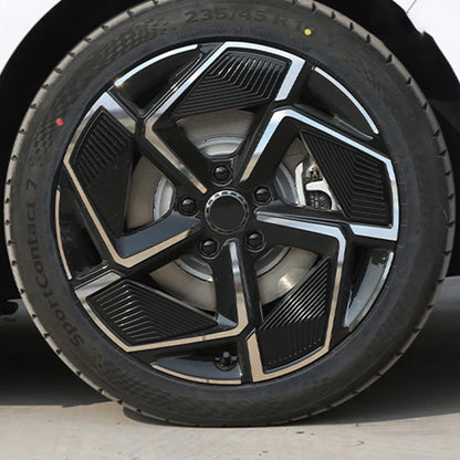 For BYD 4PCS Wheel Hub Sticker Covers Seal Ev 2023 Stylish