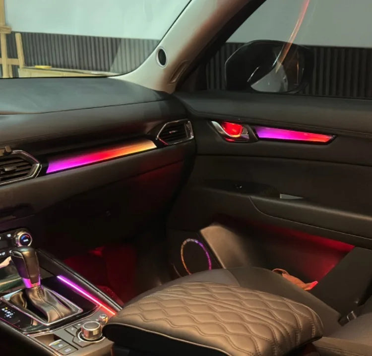 For Mazda CX5 CX8 12V Ambient APP Controlled Interior Lighting