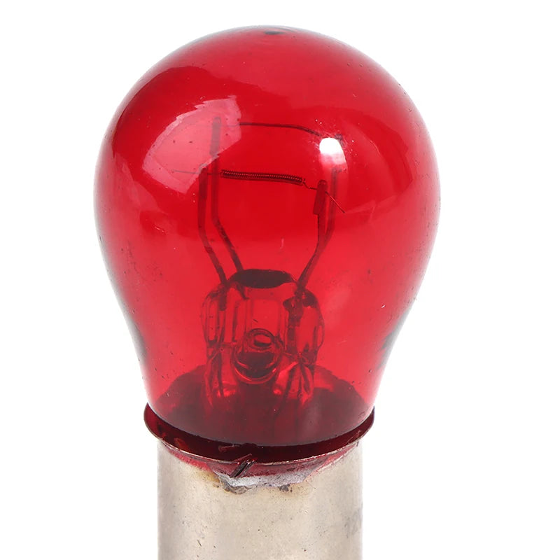 2PCS baw15d Red Brake Stop Tail Bulb 12V Turn
