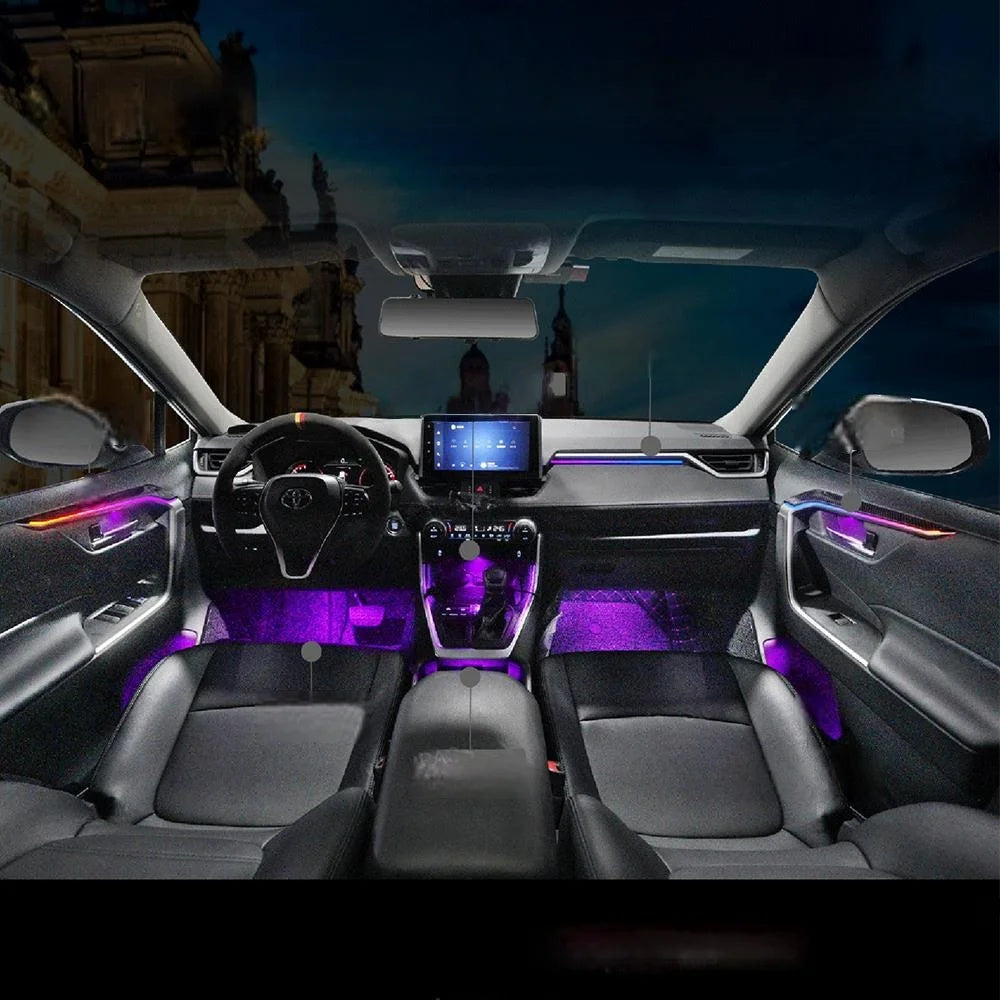 For Toyota RAV4 RAV4 Interior Lighting Colors Dynamic Active