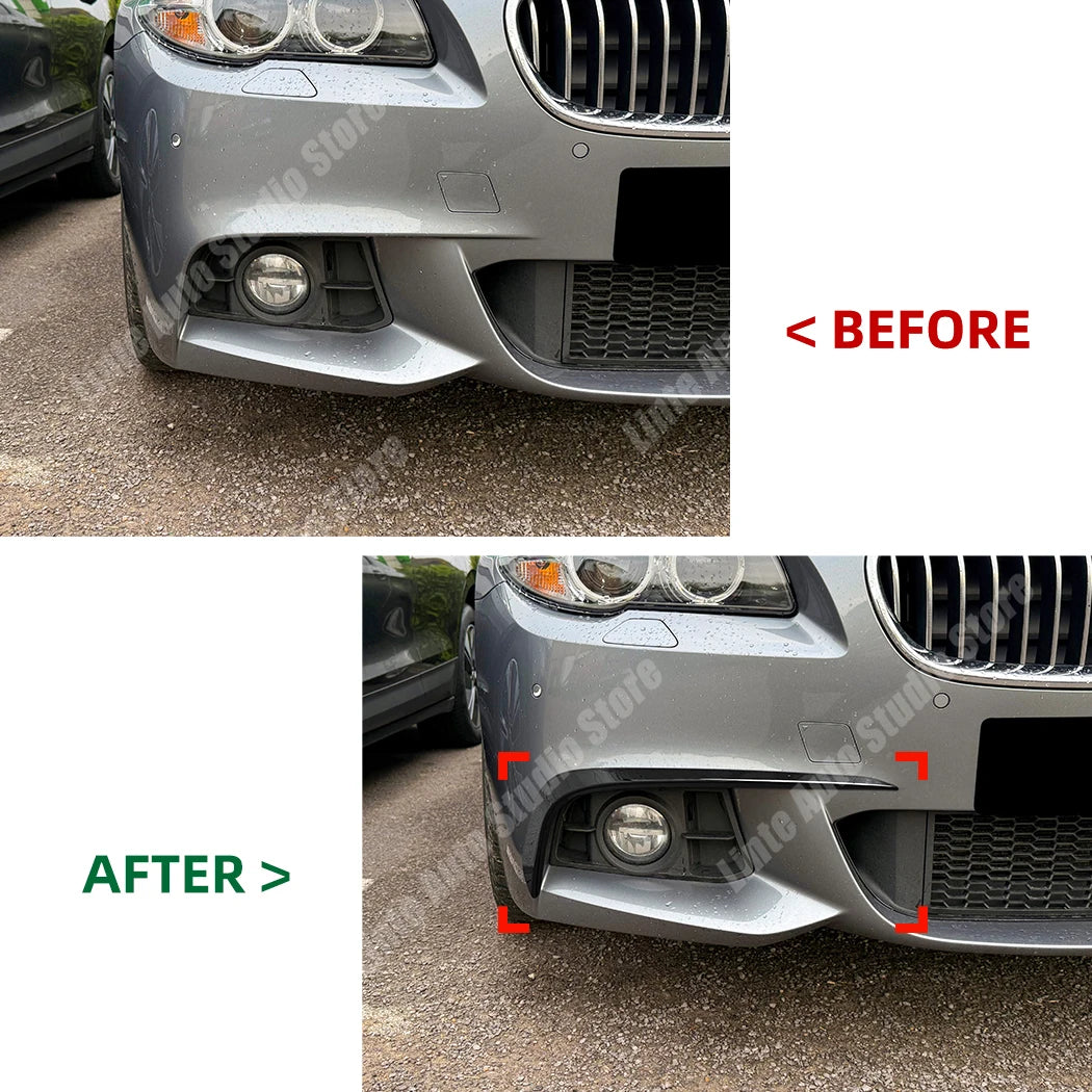 For BMW 5 Series F10 F11 Front Bumper Side Air Vent Trim Fog