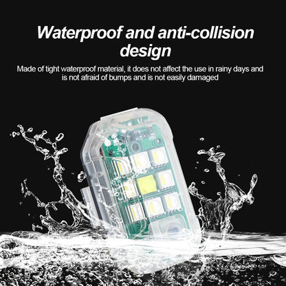 In Strobe Warning Motorcycle Drone Wireless Remote Bright Flash