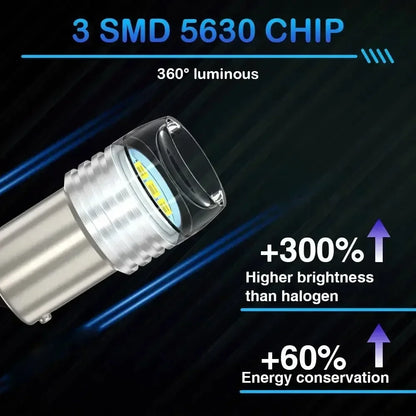 1PCS Strobe 1157 Flash ba15s bay15d P21 5W P21W