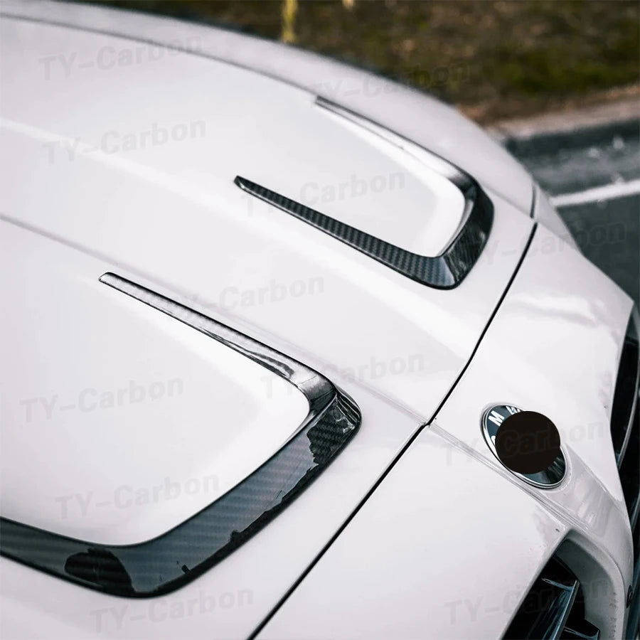 For BMW G80 G82 G83 M3 Front Hood Scoop Vent Frame Trim M4