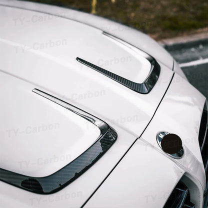 For BMW G80 G82 G83 M3 Front Hood Scoop Vent Frame Trim M4