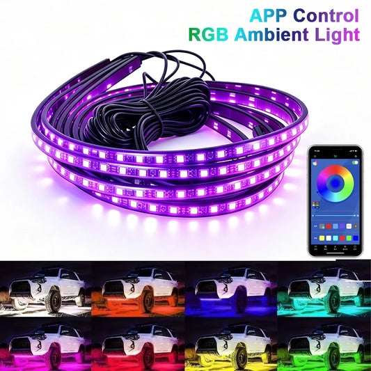 RGB Underbody Strip Flexible Chassis Neon Atmosphere APP Control