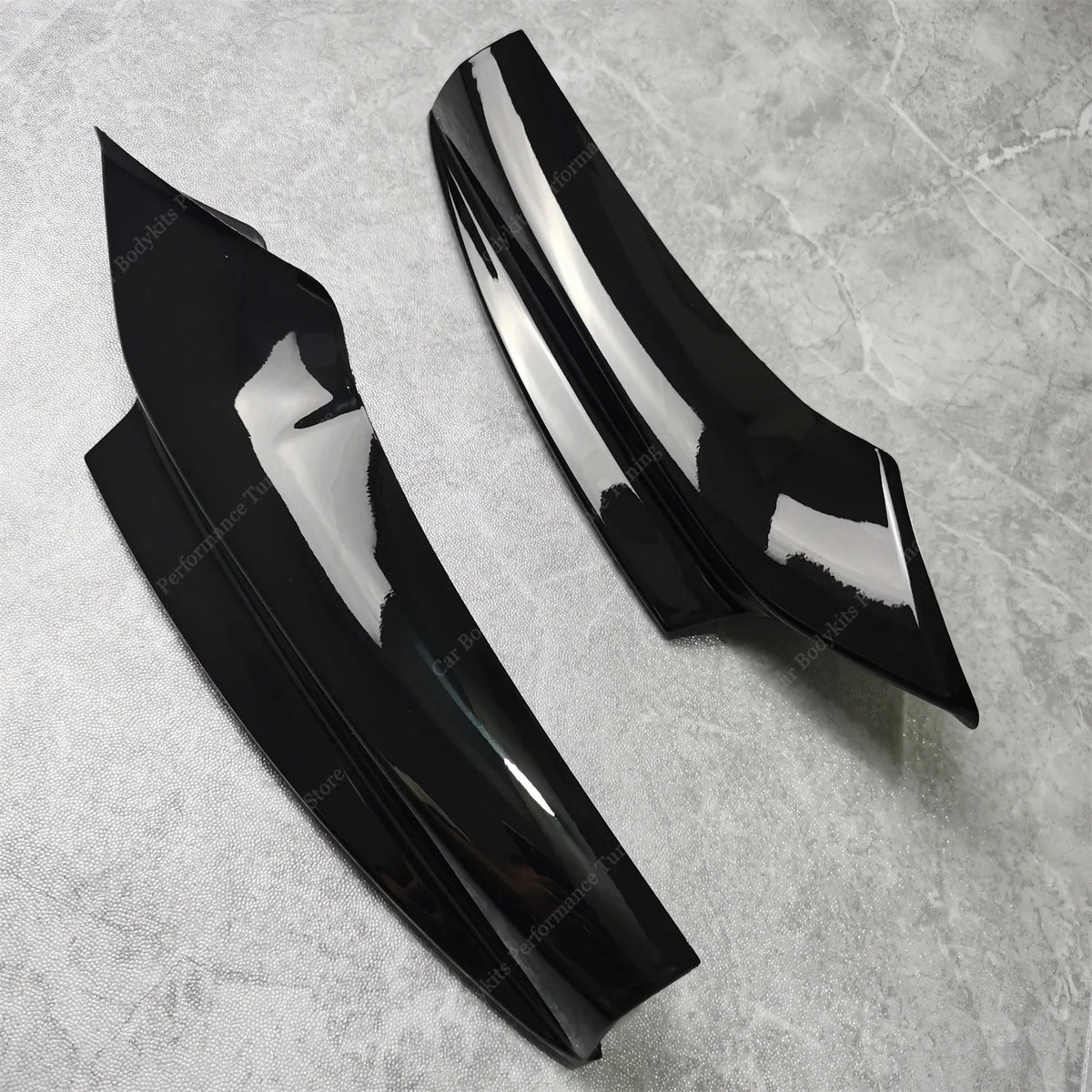 For BMW 5 Series F10 F11 Gloss Black Mp Front Bumper Lip Spoiler