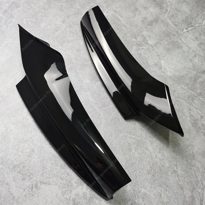 For BMW 5 Series F10 F11 Gloss Black Mp Front Bumper Lip Spoiler