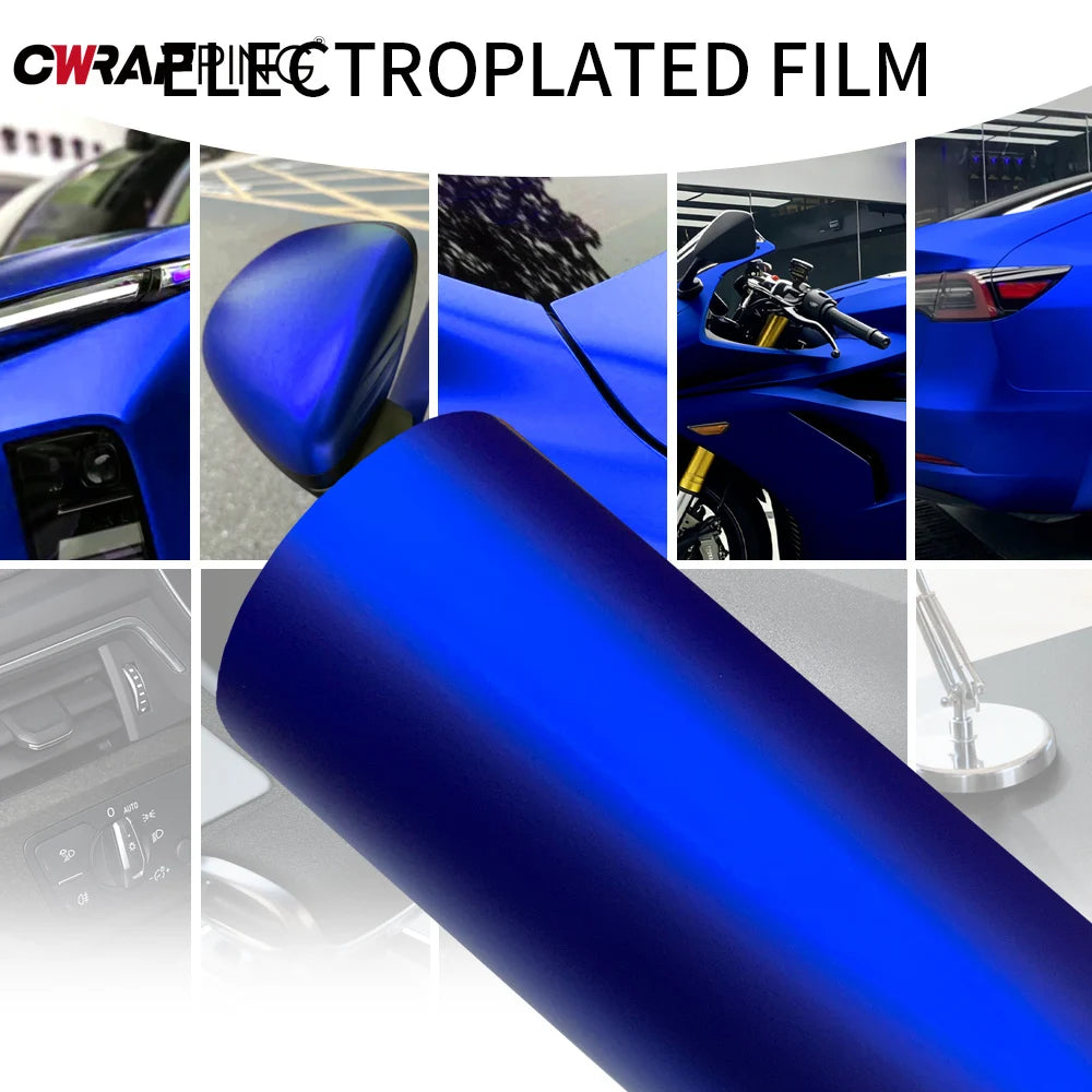 Wrap Vinyl Decal self-adhesive anti-scratch Film Romanee Blue