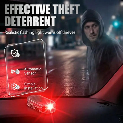 solar-powered anti-theft Warning Simulate Alarm Flashing