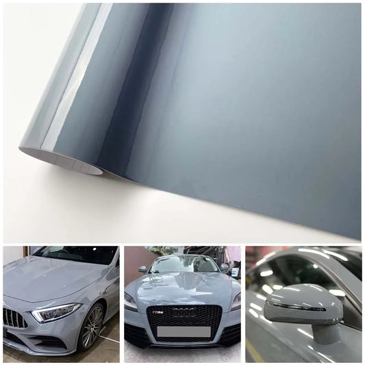 Sticker Vinyl Motorcycle Adhesive Film Bright Shiny Wrapping