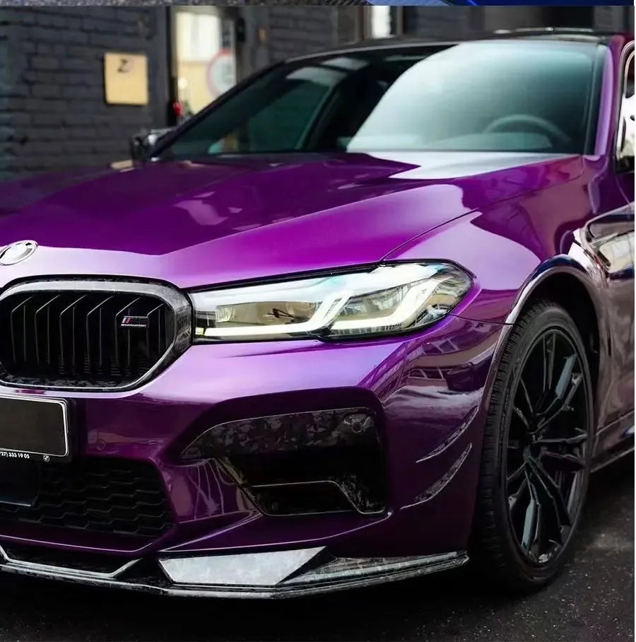 For BMW M5 Series F90 2021-2023 Carbon Fiber Front Bumper Fog
