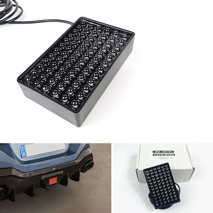For BMW 1PC 12V 72LED Brake F1 Pilot Rear Bumper Benz