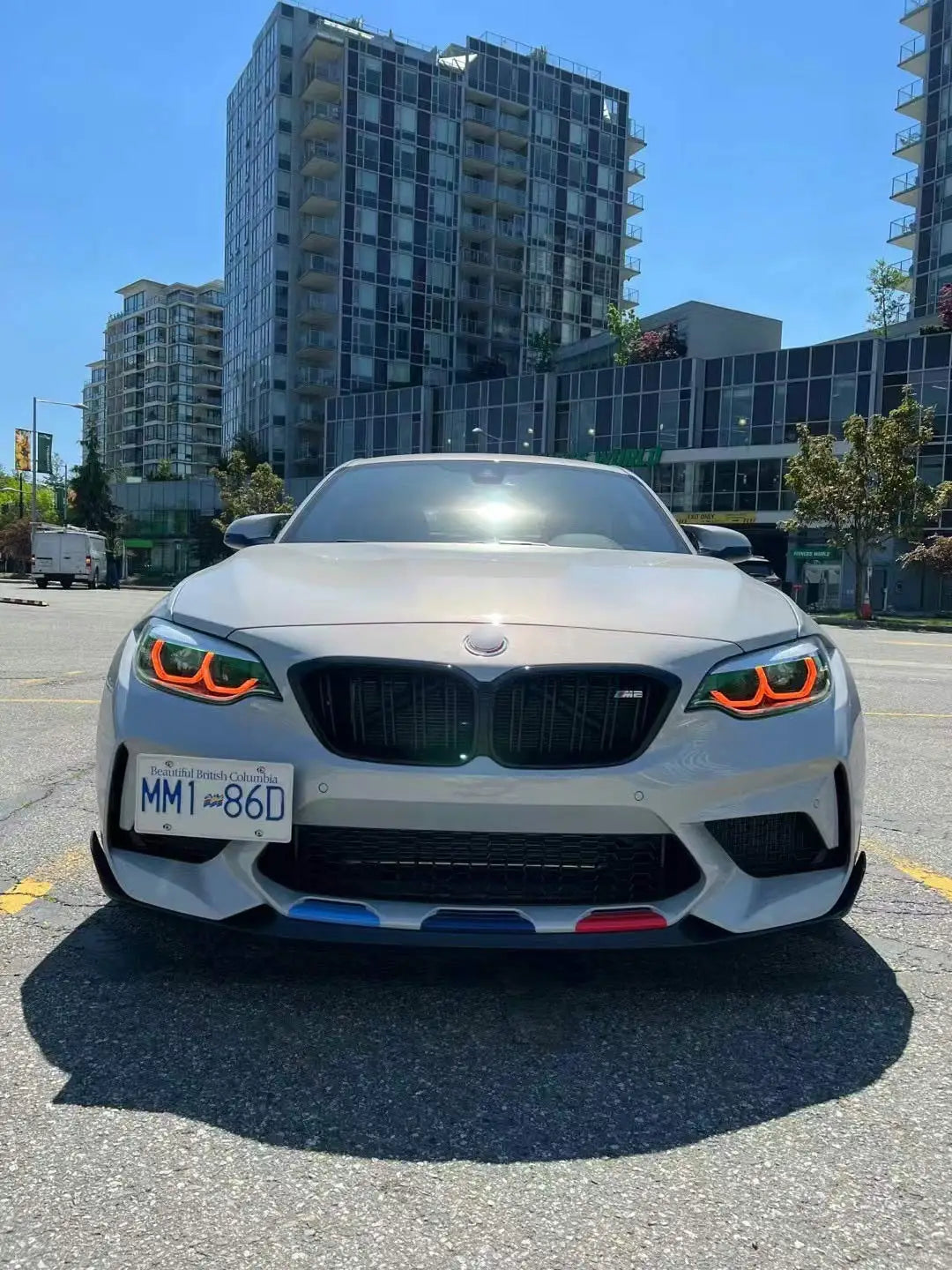 For BMW 2 Series F22 F23 Lci M2 F87 RGB Drl Yellow Blue Red