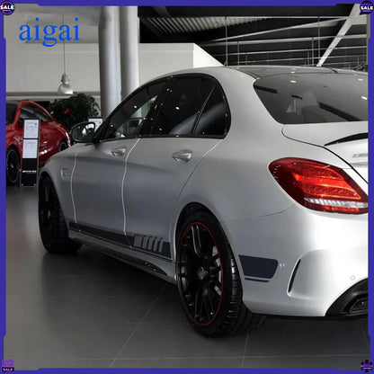For Mercedes Benz W205 W203 W204 2PCS Lot Waist Side Skirt